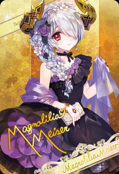 ［10thディーバの四魔女］マグノリリア・マイザー【ブロマイド風メタリックカード】