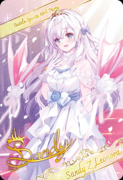 ［10thディーバ］サンディ・Z・レオノーラ【ブロマイド風メタリックカード】