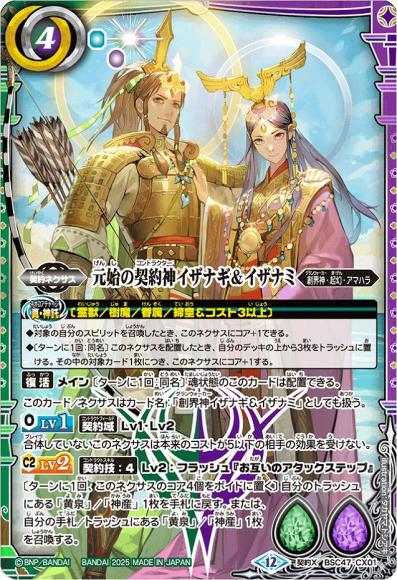 元始の契約神イザナギ＆イザナミ