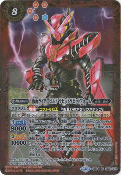 仮面ライダービルド ラビットラビットフォーム（M）