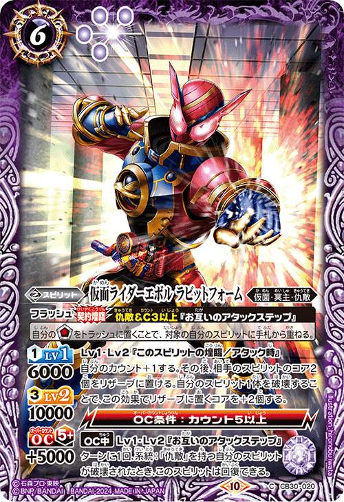 仮面ライダーエボル ラビットフォーム