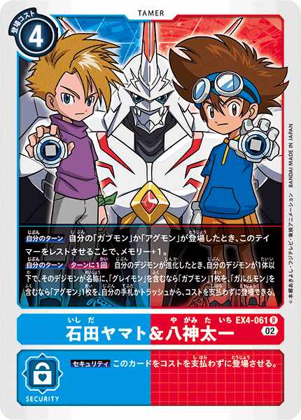 石田ヤマト＆八神太一