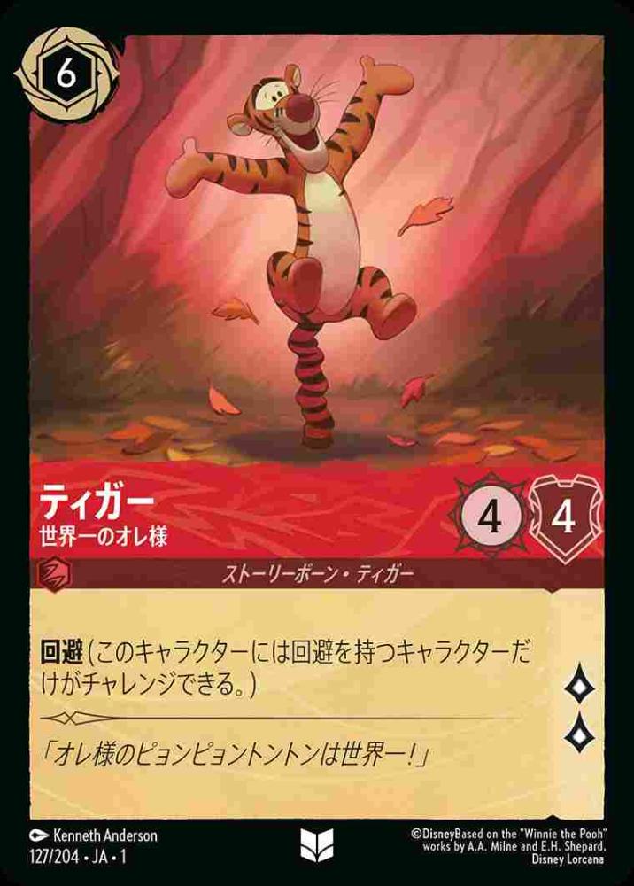 ティガー 世界一のオレ様