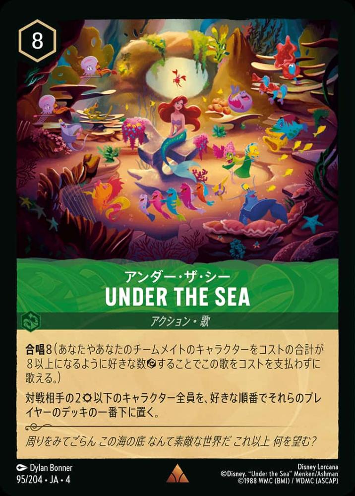 UNDER THE SEA