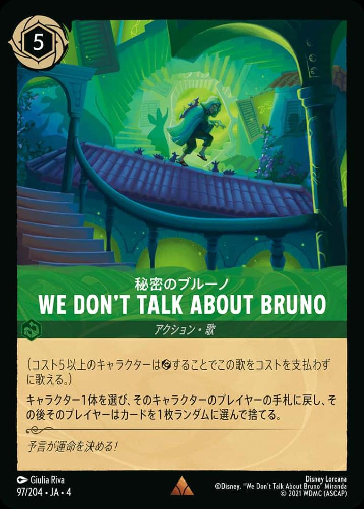 WE DON’T TALK ABOUT BRUNO