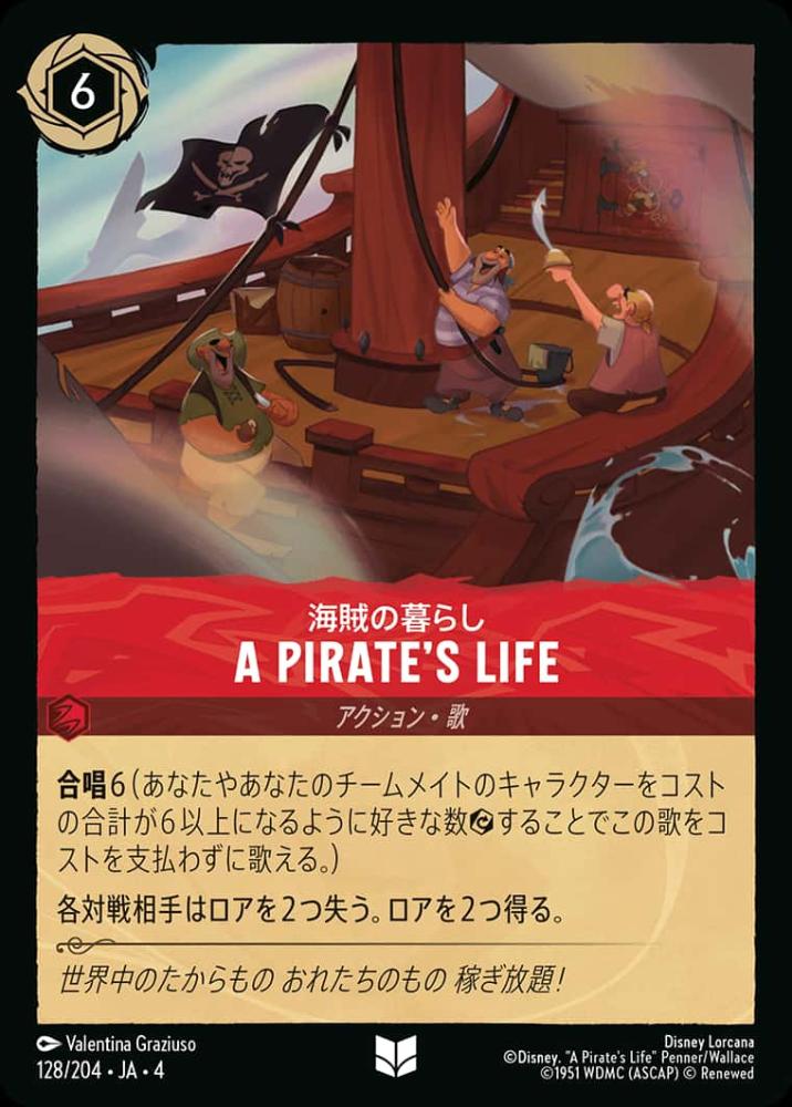 A PIRATE’S LIFE