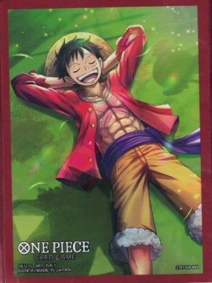 ONE PIECEカードゲーム　カードスリーブ　ルフィ(スタートデッキEXギア5収録)