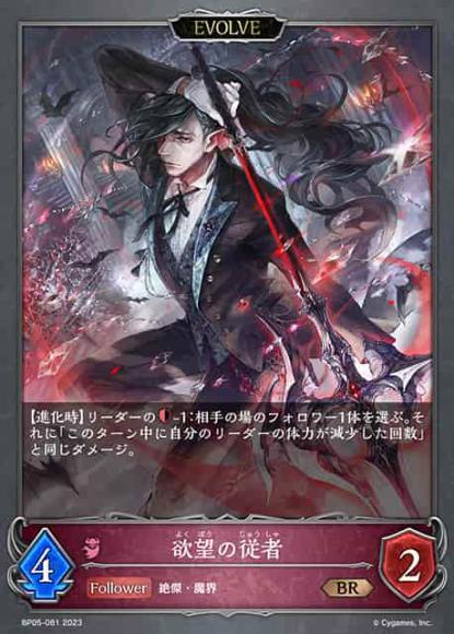 欲望の従者(エボルヴ)