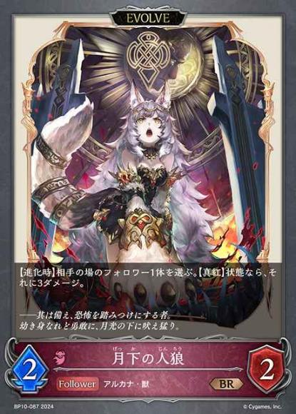 月下の人狼(エボルヴ)