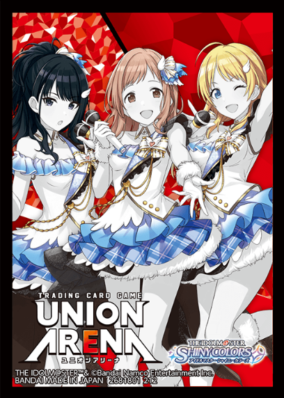 UNION ARENA オフィシャルカードスリーブ アイドルマスター シャイニーカラーズ