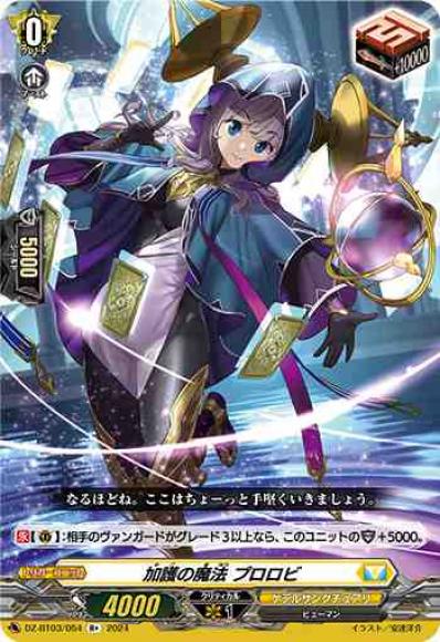 加護の魔法プロロビ