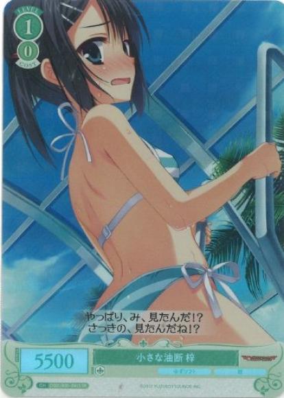 小さな油断 梓
