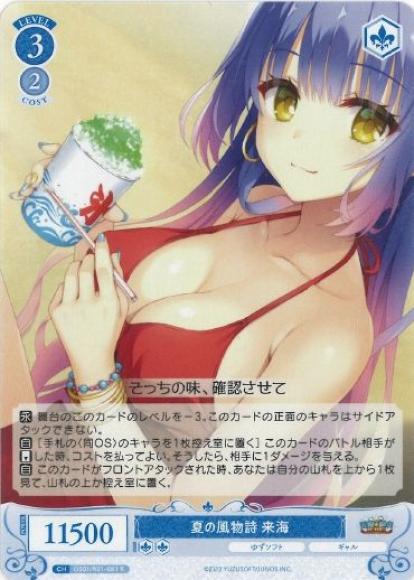 夏の風物詩 来海