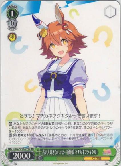 占い大好きなハッピー祈願娘 マチカネフクキタル（TD）