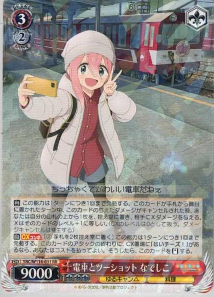 電車とツーショット なでしこ（RR)