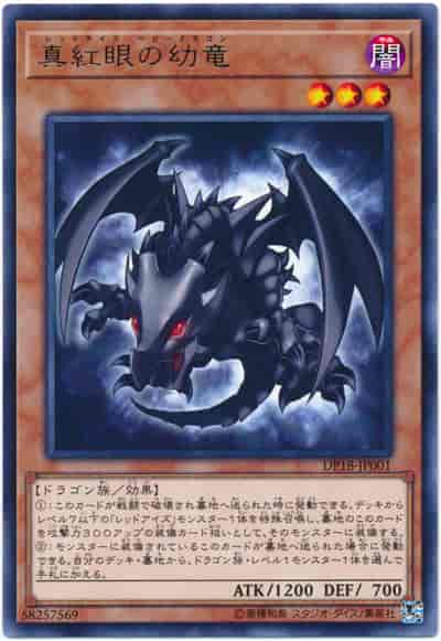 真紅眼の幼竜(レア)