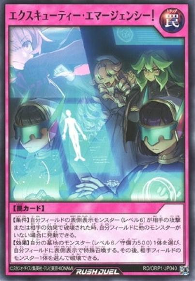エクスキューティー･エマージェンシー!